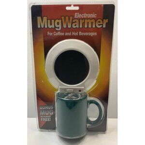 Electronic Mug Warmer With Bonus Mug For Coffee Hot Beverages Soup H631